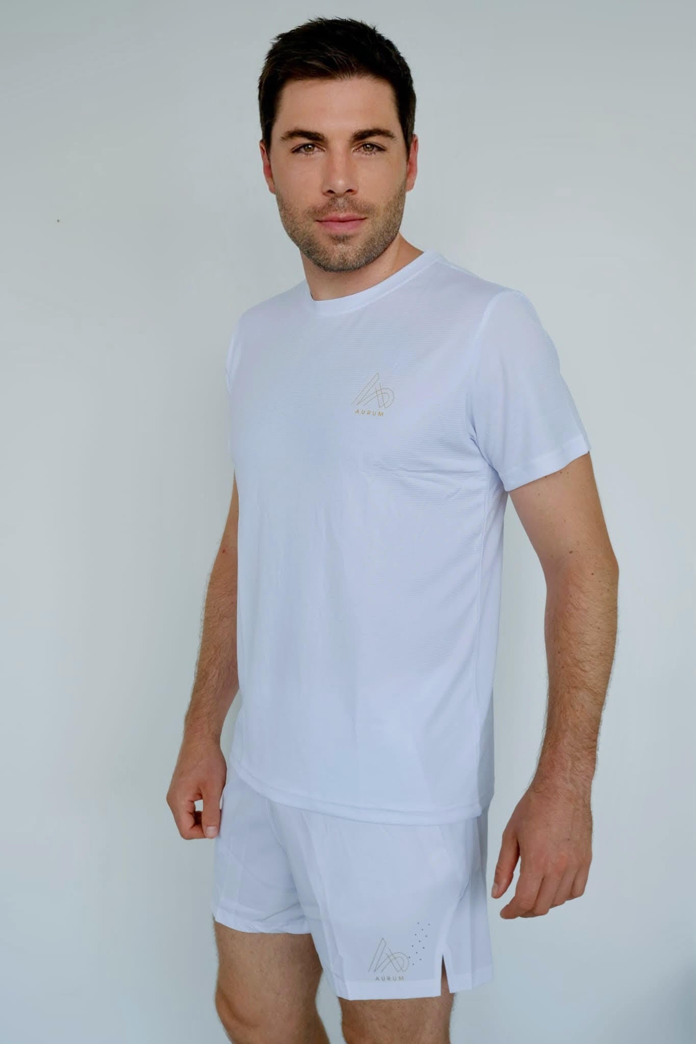 Men's Performance Crew - White