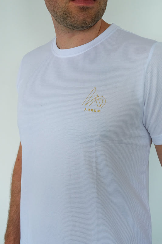 Men's Performance Crew - White