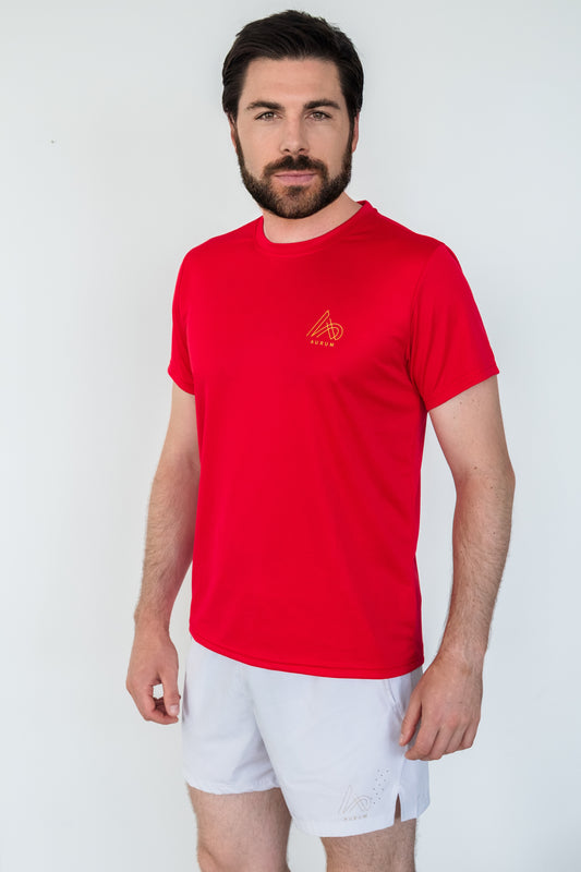 Men's Performance Crew - Red